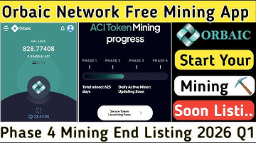 ORBAIC Network Mining App | Token Listing 2026 Q1