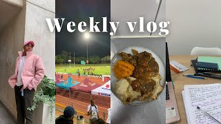 Weekly Vlog| Rugby  (Wits v UJ) |Being productive  | Cooking Dumplings | Hospital |Easter holidays