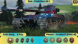 видео: Bat- Châtillon 25 t💥БИТВА ПО ВСІХ НАПРЯМКАХ☝️ПЕРЕГРАВ ВСІХ-І СКІЛОВИХ І НЕ ДУЖЕ #worldoftanks #wotua картинка: Bat- Châtillon 25 t💥БИТВА ПО ВСІХ НАПРЯМКАХ☝️ПЕРЕГРАВ ВСІХ-І СКІЛОВИХ І НЕ ДУЖЕ #worldoftanks #wotua