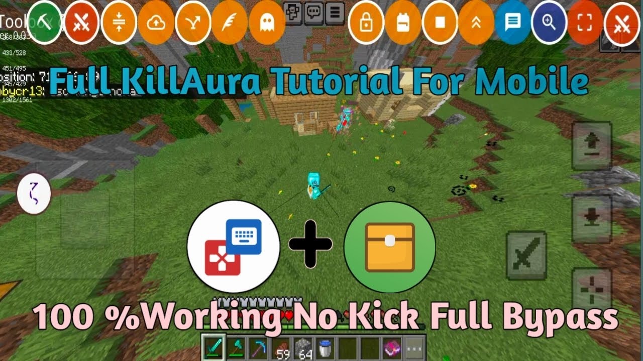 KillAura Trick Bypass Tutorial 🤯 100% Working No Kick 🔥 Keymapper ...