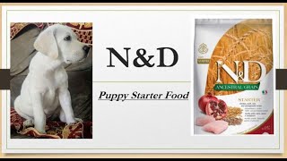 How to give N and D puppy starter food  | N&D puppy Starter food reviews.