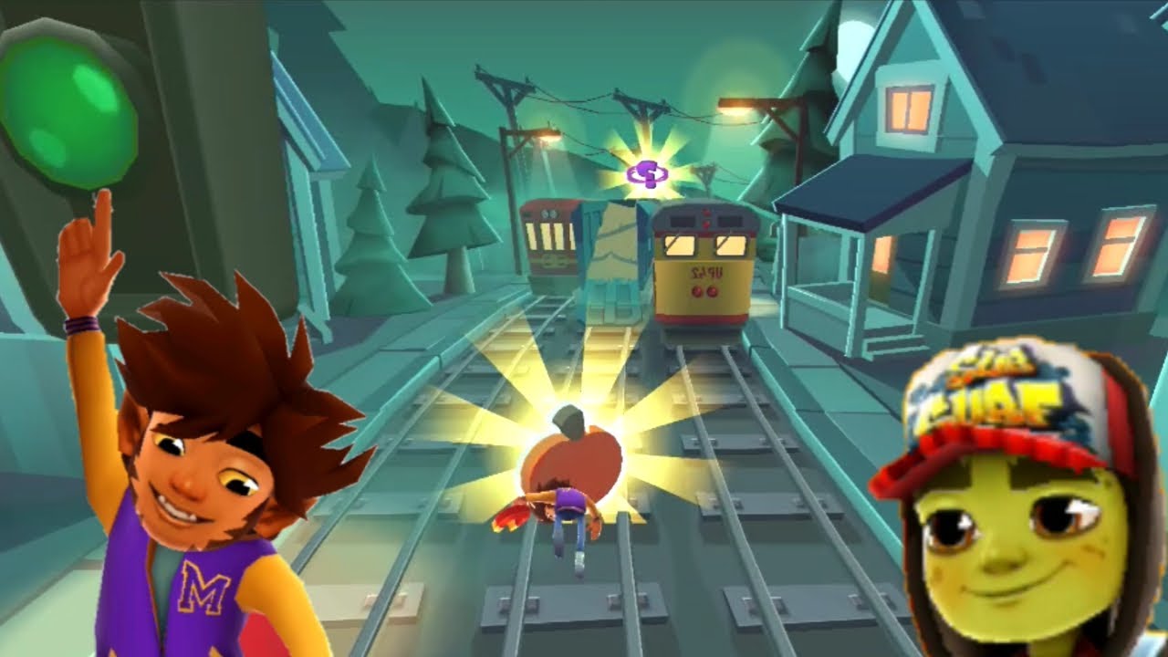 SUBWAY SURFERS HAUNTED HOOD : MIKE