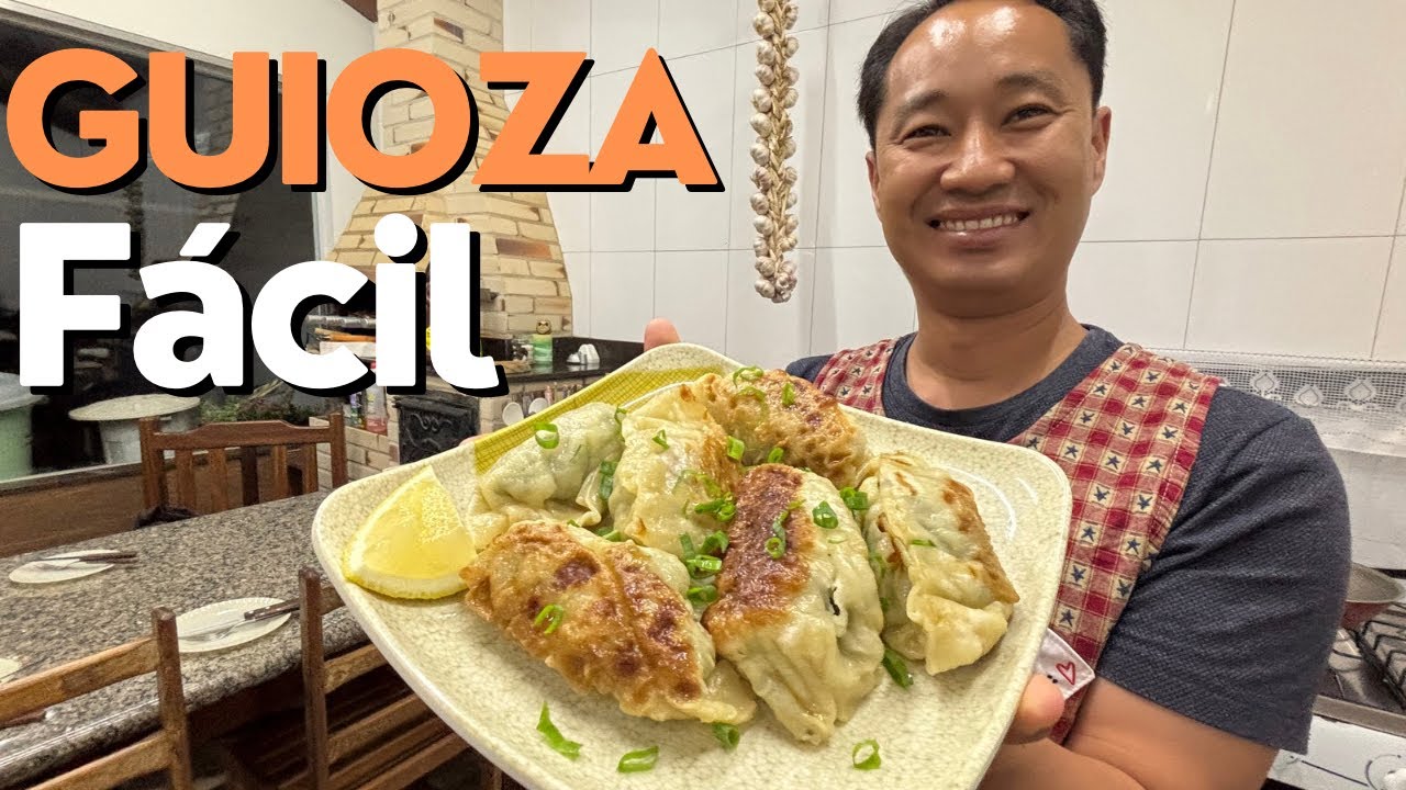Guioza Caseira Simples e Fácil 🥟 Receita Perfeita Para Fazer em Casa!