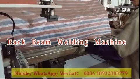 Rack Beam Welding Machine, Rack Step Beam Welding Machine