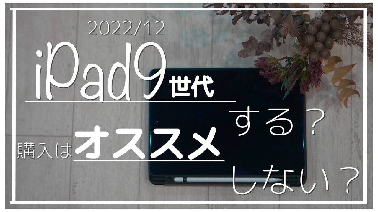 2022/12 iPad9世代の購入はあり？なし？ オンラインゲーム「荒野行動