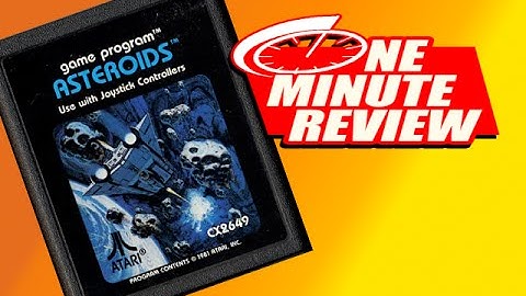 Asteroids - Atari 2600/VCS - One minute review