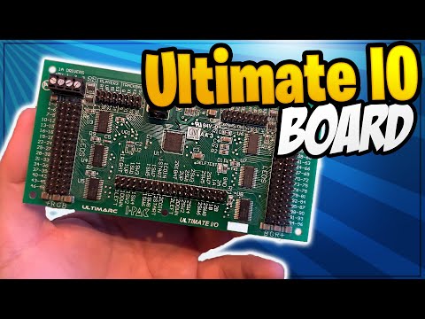 Ultimarc Product tutorials: Ultimate IO board (Keyboard Encoder AND Led driver combined)