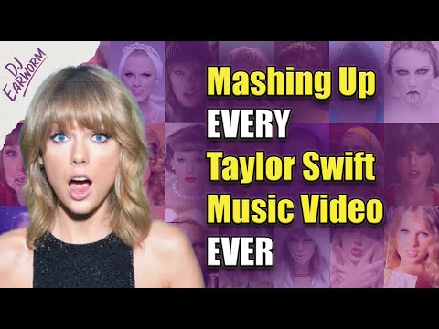 Taylor Swift - The Complete Mashography - DJ Earworm - 59 Music Videos