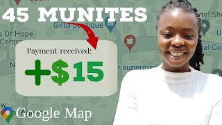 I tried earning $600 in 3hours with Google maps.( Insane Results) - make money online .