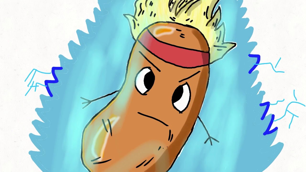 The Potato SSB/SS [Animation] (Super Saiyan Blue + Super Saiyan ...