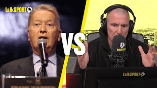 Frank Warren & Adam Catterall CLASH over whether AJ is at the top with the other heavyweights!
