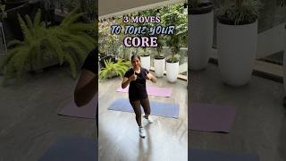 3 Best Core Exercises to Tone Your Abs | Quick Home Workout