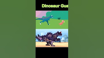 Dinosaur Guard 2 + Dino Robot Corps #shorts #dinosaurgames #dinorobot