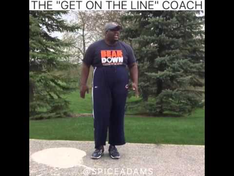The "Get on the line" Coach