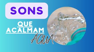 Som de agua para relaxar  meditação  barulho de fonte de agua  musica para se acalmar