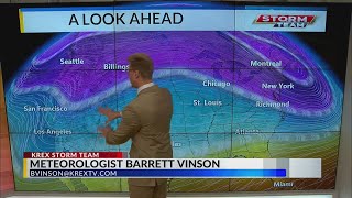 Above average temperatures making it feel like spring today