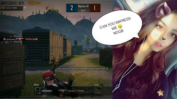 Random Conqueror ( Girl ) Call me Noob || challenge me 1v1 || TDM.