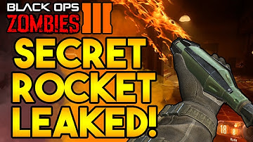Black Ops 3 Zombies NEW WONDER WEAPON ROCKET! Shadows of Evil "SECRET WONDER WEAPON" LEAKED!