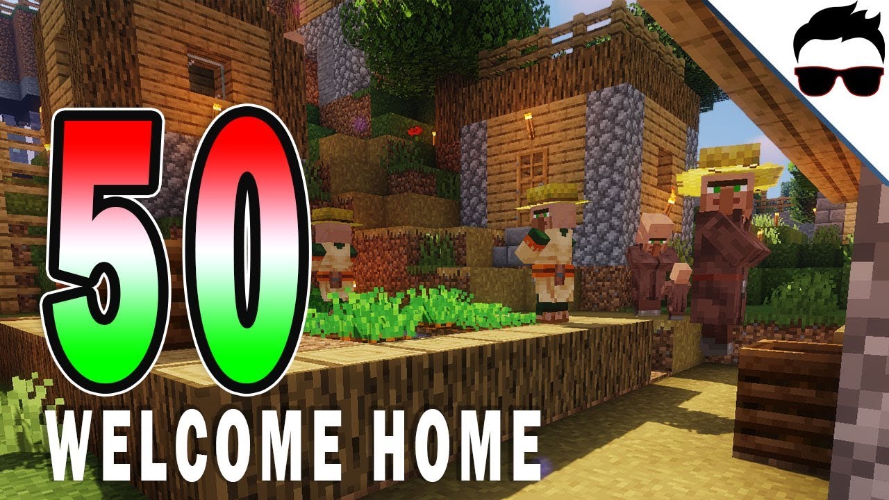 Minecraft Magyarul #50 │ WELCOME HOME - YouTube