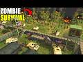 I built a Zombie Survival Modern Army BARRICADE in this BASE BUILDING Simulator! - Gates of Hell