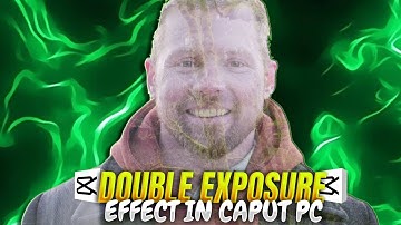 How to Create Double Exposure Effect in CapCut PC | Usman Explains