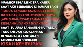 DI CERAIKAN SAAT MASIH TERBARING D RUMAH SAKIT KARENA LELAH MERAWATKU YANG PENYAKITAN, KULAKUKAN INI