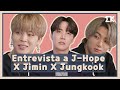 [#YouQuizontheBlock](versión completa)Entrevista a #Jhope x #Jimin x #Jungkook | #BTS