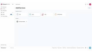 Add Services Page: New UI Changes Quick Tip