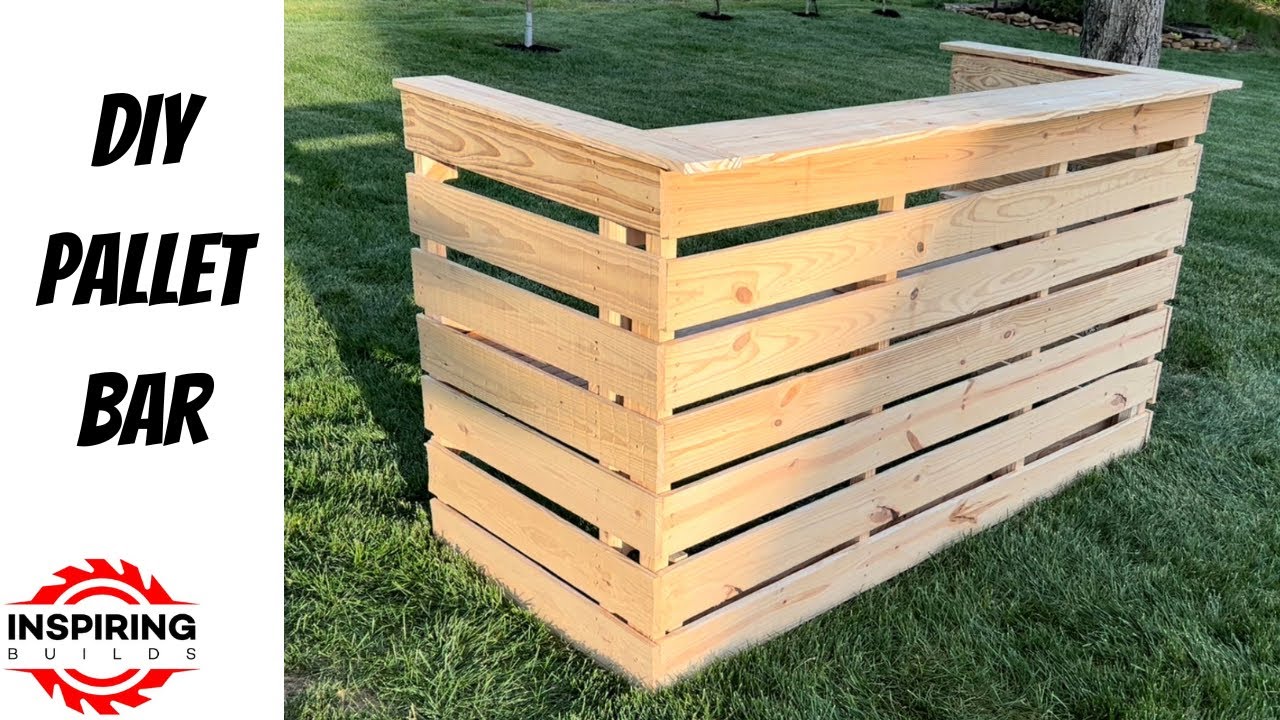 How To Build A Diy Pallet Bar You