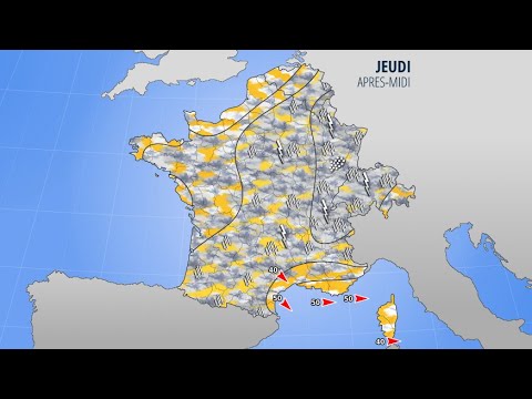 Bulletin météo du Mercredi 23 Juin 2021