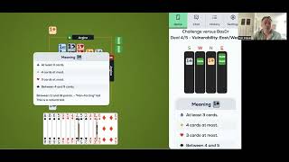 Five board challenge on FunBridge against Bas Drijver screenshot 1