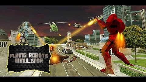 Flying Robot Car Simulator