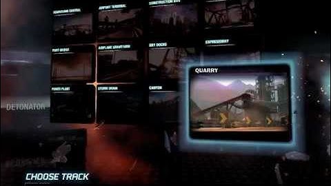 Split/Second quarry track on PC