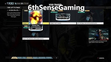 Warframe Void trader Feb 26 XBOX ONE Please watch me :)