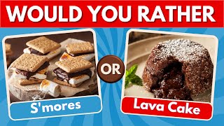 Would You Rather? Chocolate, Chocolate & More Chocolate 🍫🍫🍫🍫 QuizQuest Universe #quiz