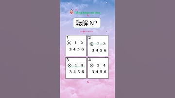 Luyện nghe JLPT N2 – Choukai luyện phản xạ | Nghe hiểu tiếng Nhật mỗi ngày #jlptn2