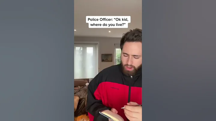 KID OUTSMARTS A POLICE OFFICER 🤣🚨 #Shorts - DayDayNews