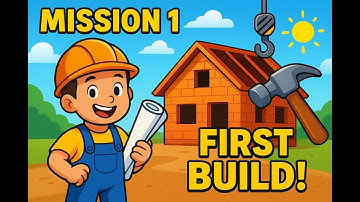 Builder Simulator Mission 1 – Starting My First Construction!