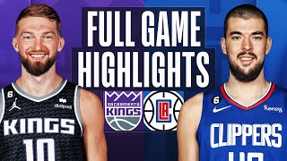 KINGS at CLIPPERS | NBA FULL GAME HIGHLIGHTS | December 3, 2022