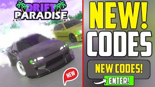 *Hurry Up* New Codes - DRIFT PARADISE CODES 2023 - DRIFT PARADISE CODES]