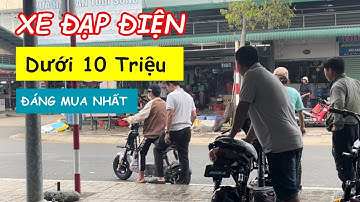 Xe Đạp Điện Dưới 10 Triệu Đáng Mua Nhất Xe 133 VIP | Xe Điện Khương Thanh Lâm Hà Lâm Đồng