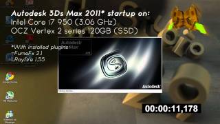 Autodesk 3Ds Max 2011 Startup On Ssd Ocz Vertex 2 Series 120Gb Homestudio29