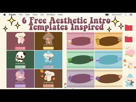 Template Intro Youtube Aesthetic No Text Youtube