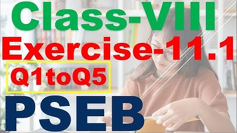 Class 8th Chapter 11 Direct and inverse proportion  Exercise 11.1 Q1 to Q5 PSEB  New Book 2023-2024