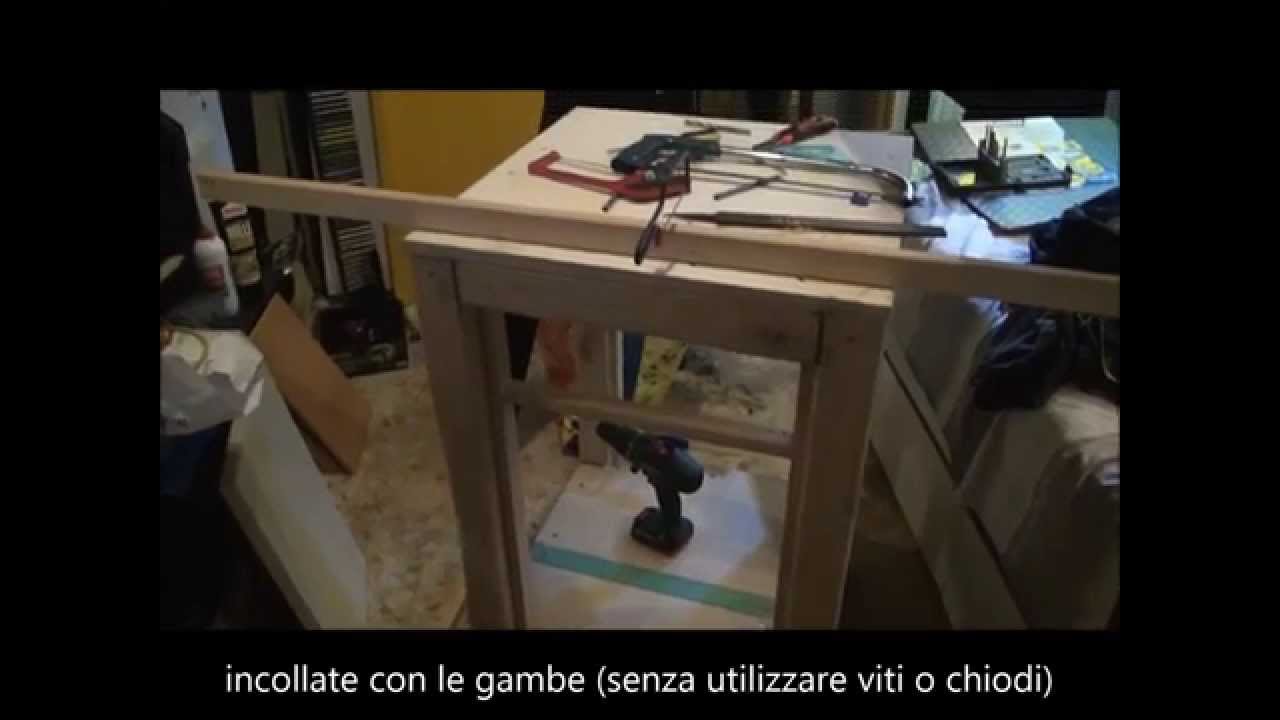 Realizzazione Di Una Struttura In Legno Per Acquario