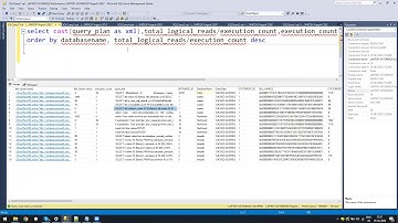 Finding expensive queries in SQL Server and performance optimization Part 2