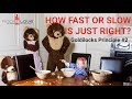 How Fast or Slow Is Just Right - Goldilocks Principal No 2