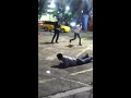 Double knockout outside of club in Hollywood ca. Club Avalo