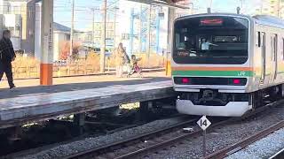 【良いジョイント音】E231系1000番台ヤマU57編成＋ヤマU521編成東海道線上り1620E列車発車ジョイント音