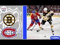 Nhl game play by play canadiens vs bruins